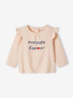 Baby T-Shirt mit Schriftzug Bio-Baumwolle  [numero-image]