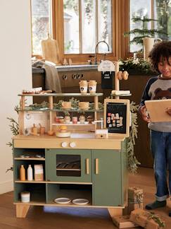 Spielzeug-Spielküchen, Tipis & Kostüme -Spielküchen & Puppengeschirr-Kinder Kaffeebar ATELIER DU CAFÉ Holz FSC®