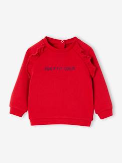 Babymode-Baby Sweatshirt MON P'TIT COEUR, personalisierbar