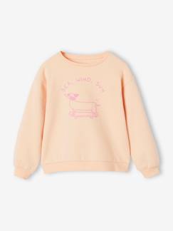 Maedchenkleidung-Pullover, Strickjacken & Sweatshirts-Mädchen Sweatshirt mit Print Basics Oeko-Tex