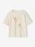 Kurzes Mädchen Sport-Shirt mit Recycling-Baumwolle - wollweiß - 2