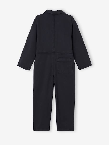 Mädchen Jumpsuit im Worker-Style anthrazit 3