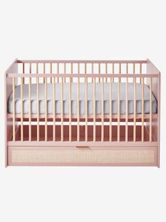 Kinderzimmer-Kindermöbel-Babybetten & Kinderbetten-Babybetten-Mitwachsendes Babybett POESIE, Schublade mit Rattan