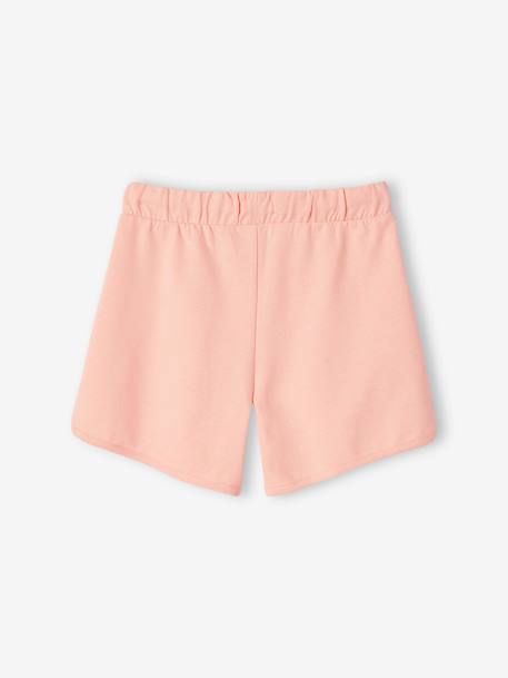 Mädchen Sweatshorts mit Recycling-Polyester aqua+koralle+marine+mehrfarbig 5