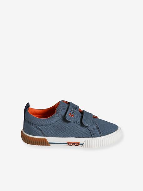 Kinder Stoff-Sneakers mit Klett - indigo-blau - 2