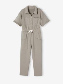 Maedchenkleidung-Mädchen Jumpsuit aus Sweatware Oeko-Tex