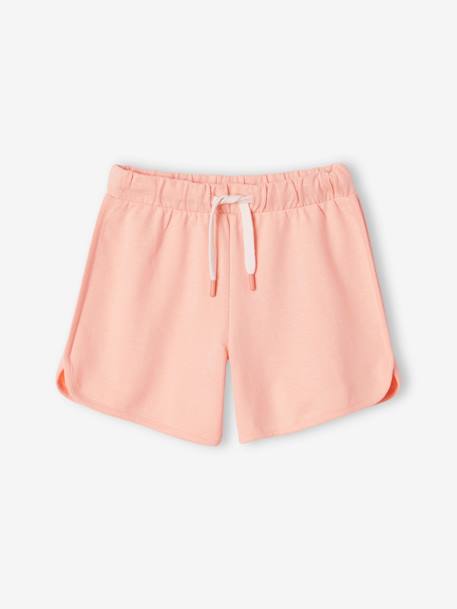 Mädchen Sweatshorts mit Recycling-Polyester aqua+koralle+marine+mehrfarbig 4