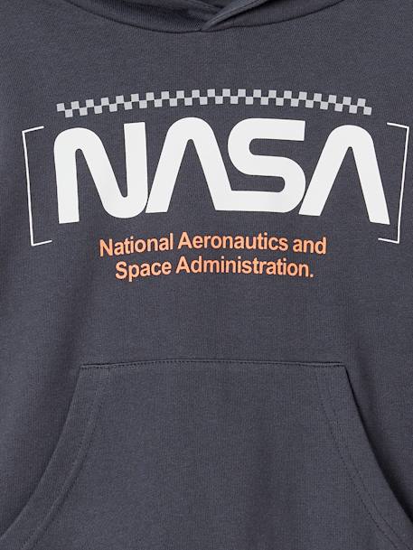 Kinder Kapuzensweatshirt NASA schieferblau 3