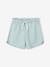 Mädchen Sweatshorts mit Recycling-Polyester - aqua+koralle+marine+mehrfarbig - 1