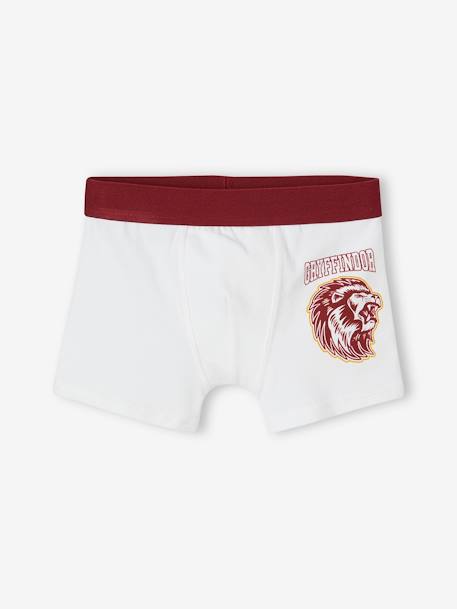 3er-Pack Jungen Boxershorts HARRY POTTER bordeaux 4