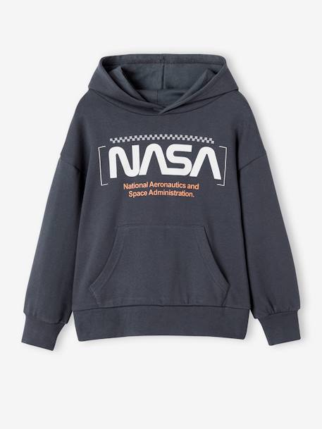 Kinder Kapuzensweatshirt NASA schieferblau 1