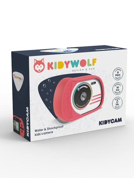 Kinder Kamera KIDYCAM KIDYWOLF rosa 5