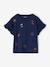 Mädchen T-Shirt mit Pailletten-Applikation - blau gestreift/love la vie+dunkelblau/kirschen+himmelblau libellen+rot gestreift/happy&lovely her - 8