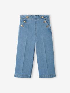 Maedchenkleidung-Hosen-Weite Mädchen 3/4-Jeans Oeko-Tex