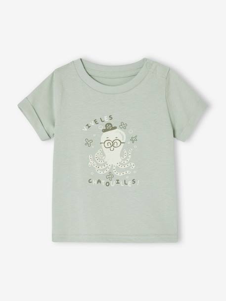 Baby T-Shirt MINI TOTEM aqua 1