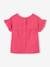 Baby T-Shirt aus Bio-Baumwolle, personalisierbar fuchsia+wollweiß 4