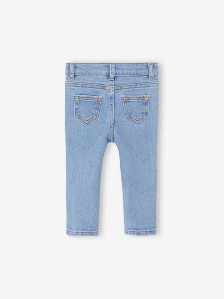 Gerade Baby Jeans BASIC Oeko-Tex, Bundweite verstellbar bleached+dark blue+grauer denim 2