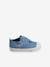 Baby Stoff-Sneakers mit Gummizug blau 3