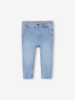 -Gerade Baby Jeans BASIC Oeko-Tex, Bundweite verstellbar