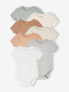 7er-Pack Baby Schlupfbodys BASICS Oeko-Tex  [numero-image]