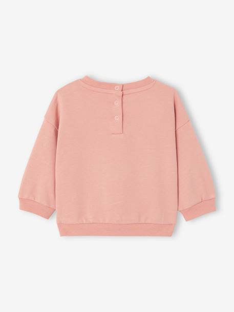 Baby Sweatshirt BASIC Oeko-Tex - blush+hellgelb - 3