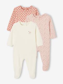 Babymode-3er-Pack Baby Strampler BASIC, Interlock-Jersey