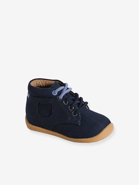 Baby Lauflern-Boots marine 1