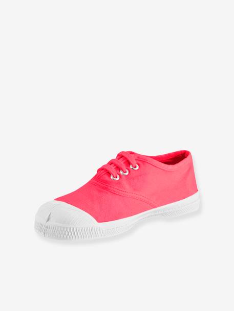 Kinder Stoffschuhe mit Schnürung E15004C15N BENSIMON - rosa - 2