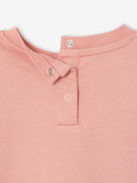 Baby Sweatshirt BASIC Oeko-Tex - blush+hellgelb - 5