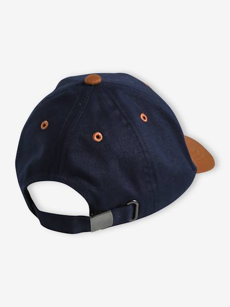 Jungen Cap marine/braun 3