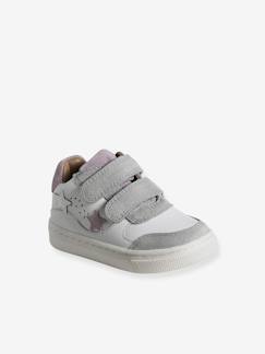 Kinderschuhe-Mädchenschuhe-Sneakers & Turnschuhe-Baby Klett-Sneakers Stern-Applikation