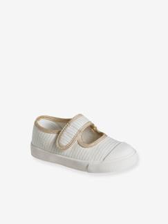 -Baby Stoffschuhe mit Klett