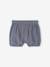 2er-Pack Baby Shorts aus Musselin graublau+wollweiß 4