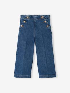 Maedchenkleidung-Hosen-Weite Mädchen 3/4-Jeans Oeko-Tex