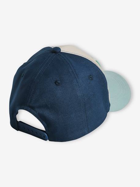 Jungen Cap beige+blau 11