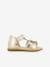 Baby Lauflern-Sandalen Tity Cross SHOO POM - beige golden - 2