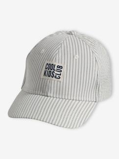 -Jungen Cap mit Sticklabel vorn