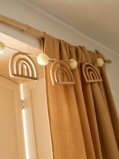 Dekoration & Bettwäsche-Dekoration-Vorhänge-Kinderzimmer Vorhang aus Musselin, Tunnelzug