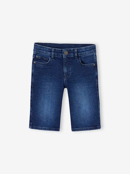 Jungen Jeansshorts BASIC Oeko-Tex, Bundweite verstellbar blue stone 3