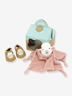 Baby Geschenk-Set: Krabbelschuhe & Schmusetuch ROBEEZ  [numero-image]