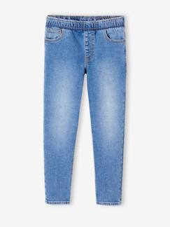 Jungenkleidung-Jungenhosen-Jungen Slim-Jeans mit Dehnbund BASIC