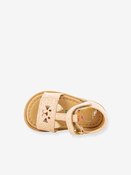 Baby Lauflern-Sandalen Tity Miaou SHOO POM - rosa nude - 4