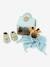 Baby Geschenk-Set: Krabbelschuhe & Schmusetuch ROBEEZ aqua 4