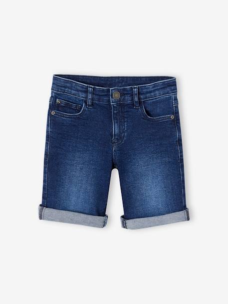 Jungen Jeansshorts BASIC Oeko-Tex, Bundweite verstellbar blue stone 2