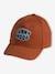 Jungen Cap mit Message-Print aprikose 1