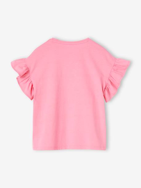 Mädchen T-Shirt FLOWER POWER Oeko-Tex bonbon rosa 2