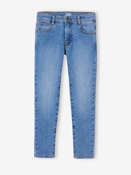 Jungen Slim-Fit-Jeans WATERLESS, Hüftweite REGULAR Oeko Tex blue stone+dark blue+double stone+dunkelgrau 26