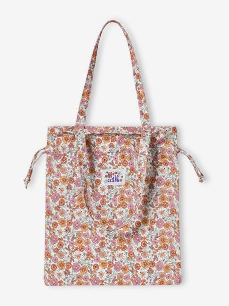 Mädchen Stofftasche rosa aprikose 2