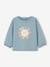 Baby Sweatshirt mit Recycling-Polyester - graublau - 1