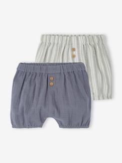 2er-Pack Baby Shorts aus Musselin  [numero-image]